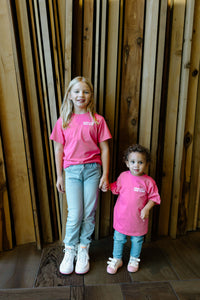 Children's PRH Bubble Letter Shirt - Pink