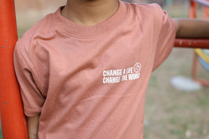Children's PRH Bubble Letter Shirt - Rose Gold