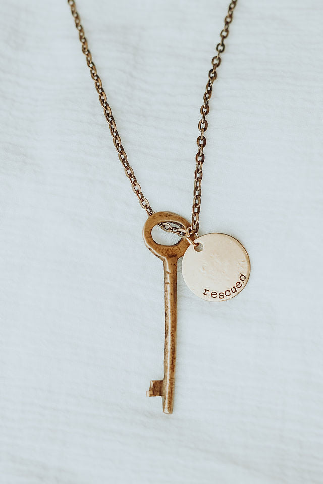 The Freedom Key Necklace