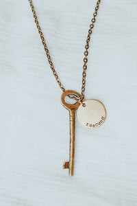 Freedom Key Necklace